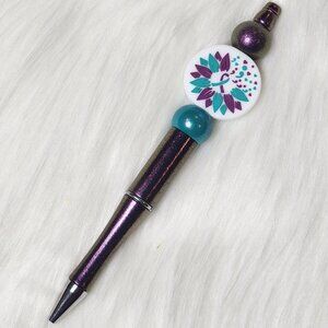 Suicide Awareness Silicone Beaded Ink Pen